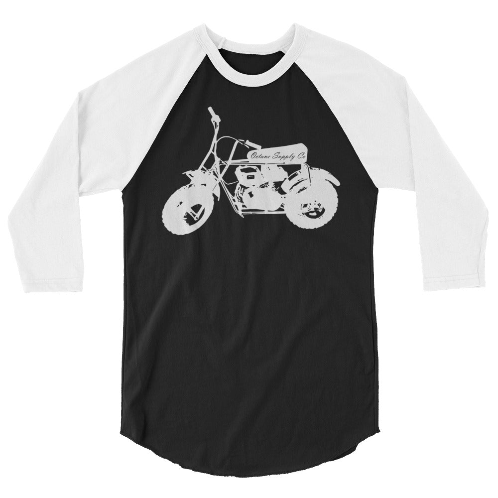 Midnight Rider - 3/4 sleeve raglan shirt