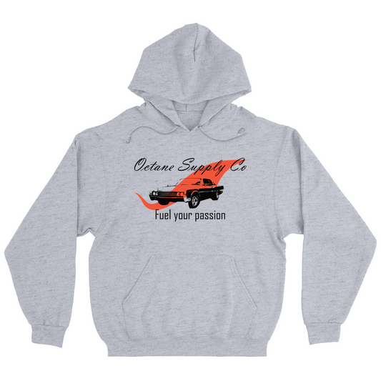 Octane Supply Company Classic Car Heavyweight Hoodie