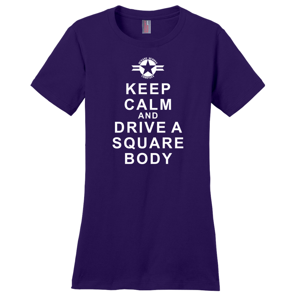 Keep Calm and Drive a Square Body - Women's