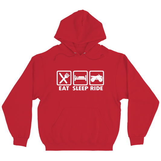 Eat Sleep Ride Heavyweight ATV Hoodie