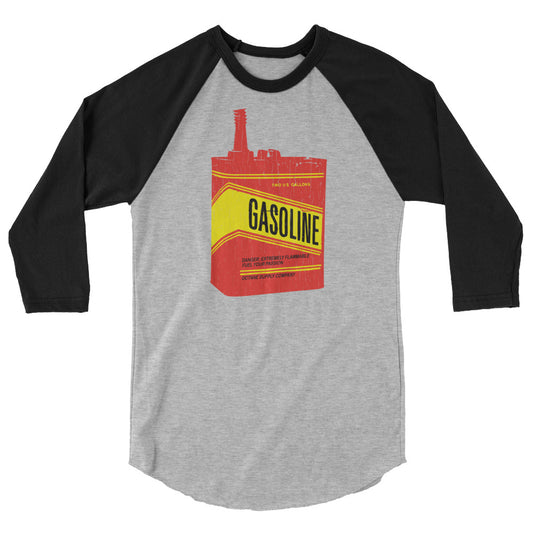 Vintage Gas Can - 3/4 sleeve raglan shirt